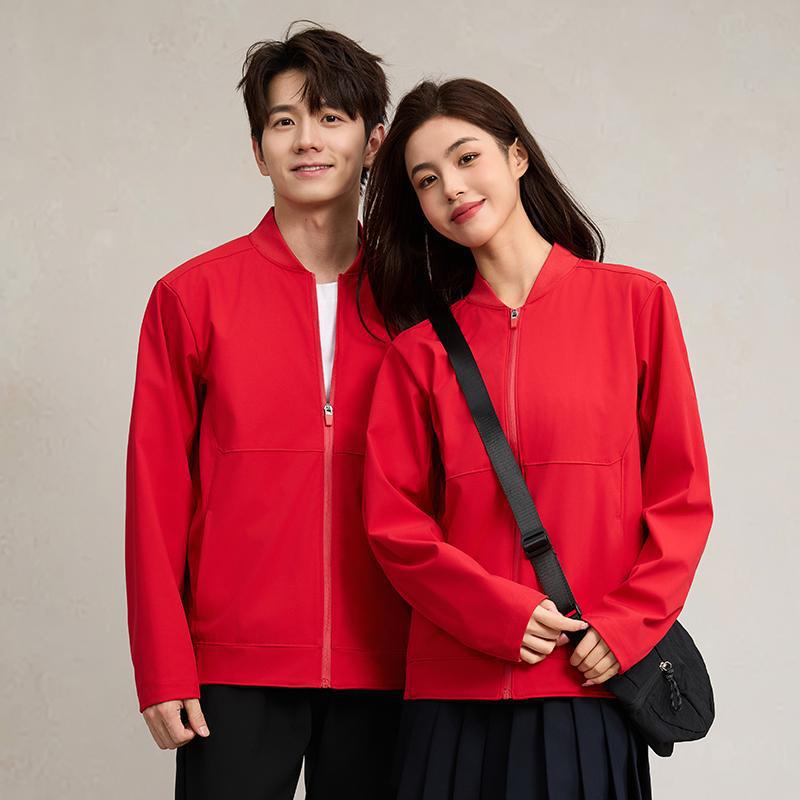 Softshell Jacket, Baseball Uniform, Workwear, Customized Windproof and Waterproof Outdoor Jacket, Business Group Uniform