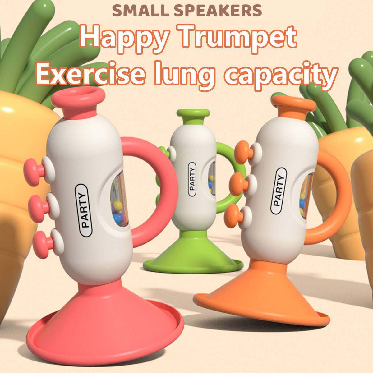 Маленький труба детская игрушка музыкальный инструмент труба гармоника для мальчиков и девочек кросс-границы