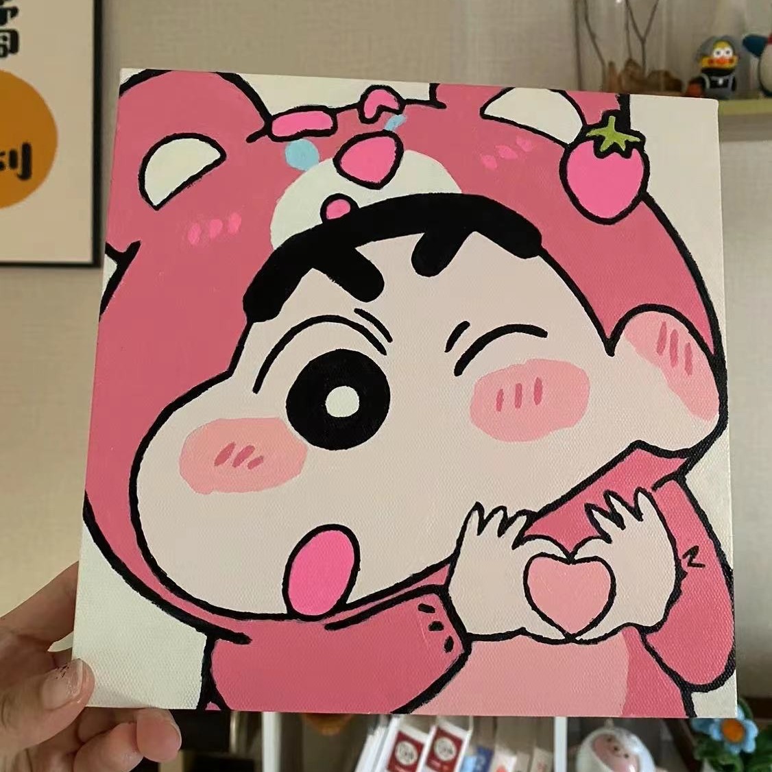 Diy Digital Oil Painting Diamond Painting Set & Making Help Color Tone Help Drawing Wholesale Acting Hand Shop Night Market Cross-border Electricity