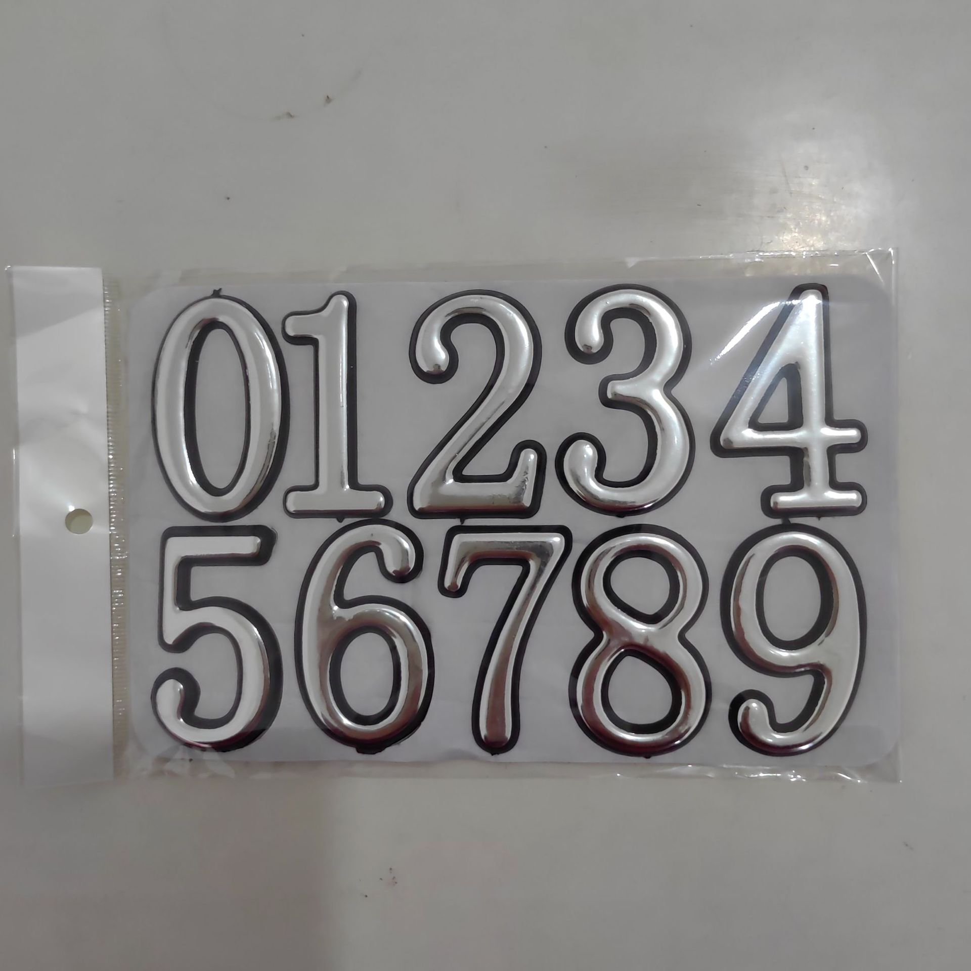 Plastic House Number Signs