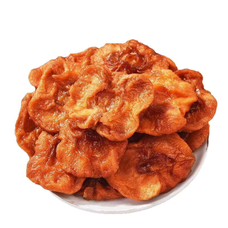 Three Times Steamed and Three Times Sun-Dried Apple Snacks, Chewy Dried Fruit Snacks for Watching Dramas, Aksu Fuji Inverted Steamed Apple Snacks