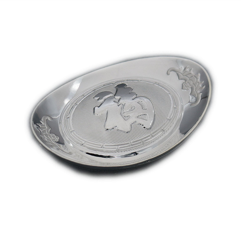 Silver ingot 999 sterling silver hollow silver ingot silver silver bar collection at hand gift shop celebration activity company wedding gift