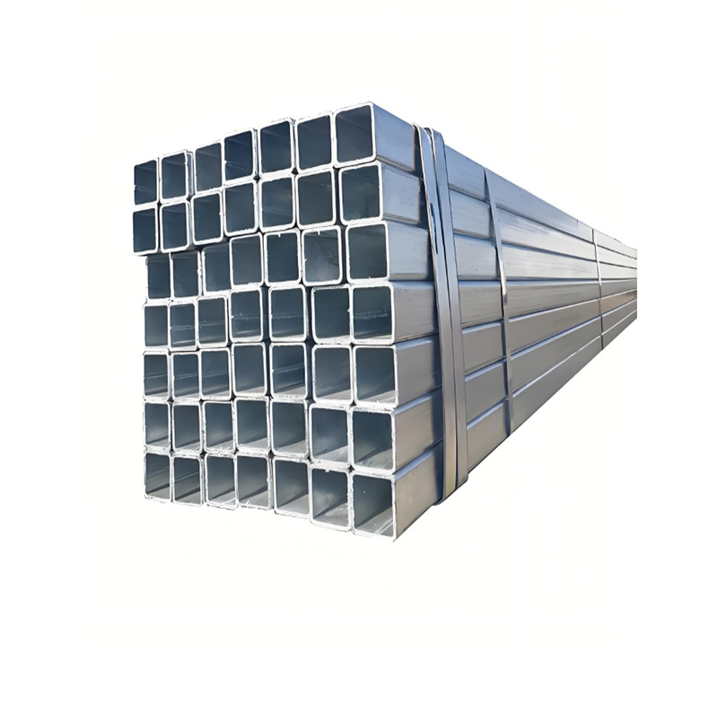 Tianjin Wholesale Square Tube Steel Q235B Galvanized Square Tube Large Diameter Square Rectangular Tube Models Various Manufacturers in Stock