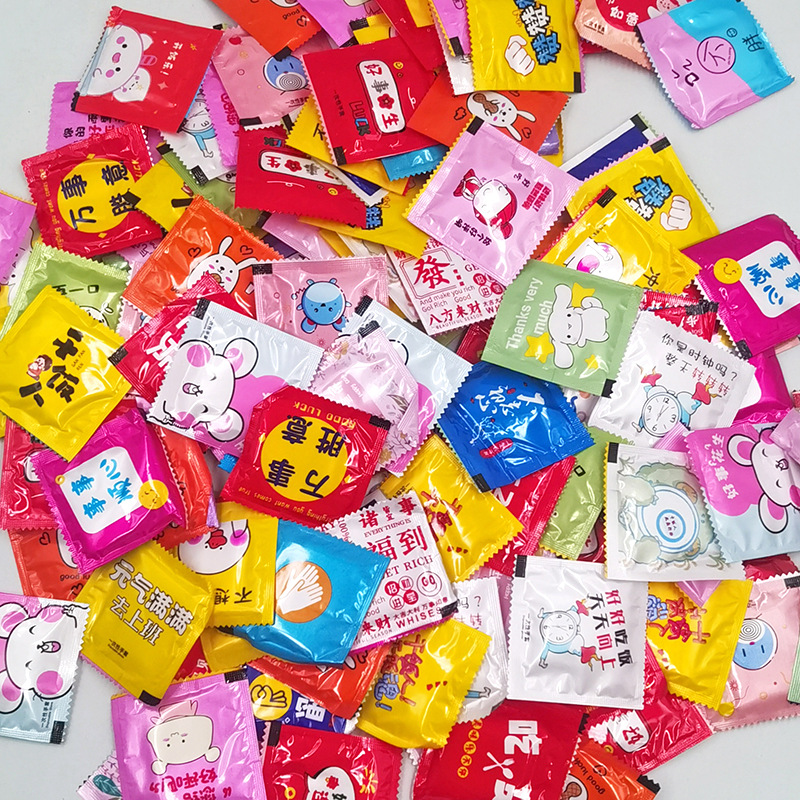 Individually Packaged Disposable Gloves Housekeeping Cleaning Gloves Barber Shop Hair Dyeing Hand Mask Plastic Pe Film Gloves