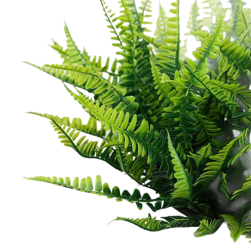 Amazon Seven-Headed Persian Grass Artificial Green Plant Aquatic Decoration Fern Flower Arrangement Water Lily High Temperature Resistant Aquatic Plant -20