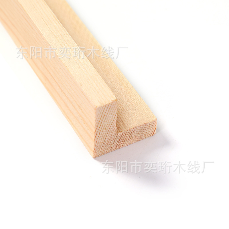 Wholesale photo frame hanging shaft solid wood line manufacturers directly supply ceiling cabinet door skirting door cover finished processing wood line