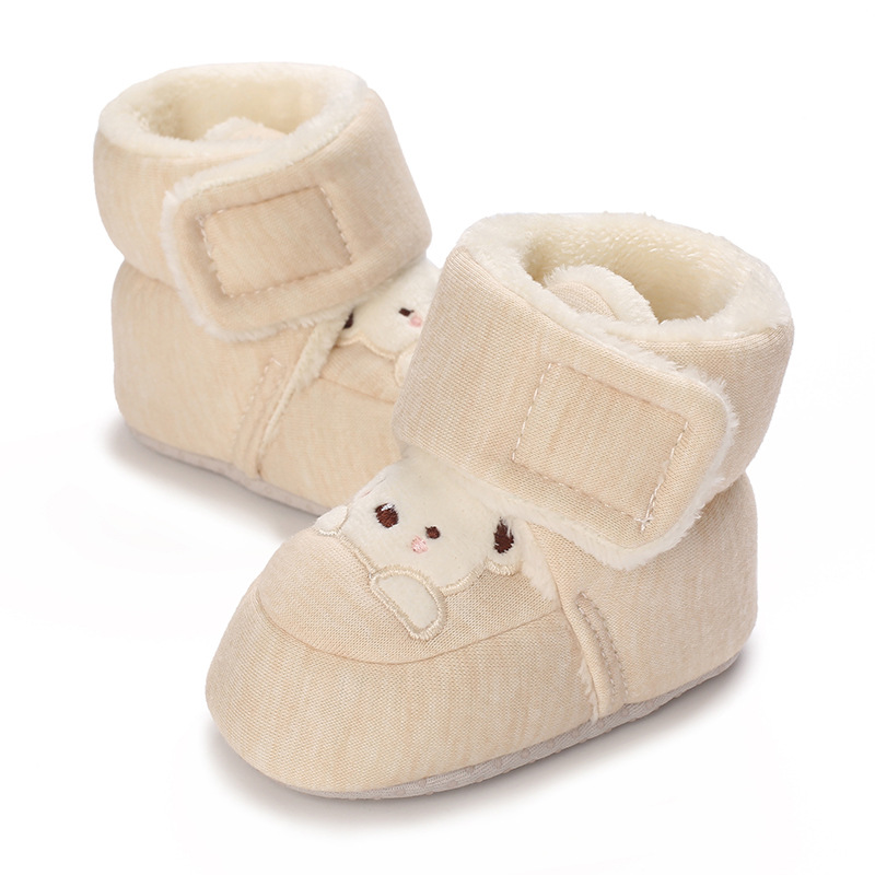Baby shoes winter thick warm cotton shoes men and women baby walking shoes 0-1 years old