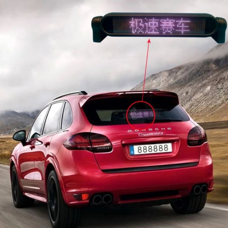 Экран с Bluetooth соединением для заднего окна автомобиля, полноцветный, китайский, Шэньчжэнь