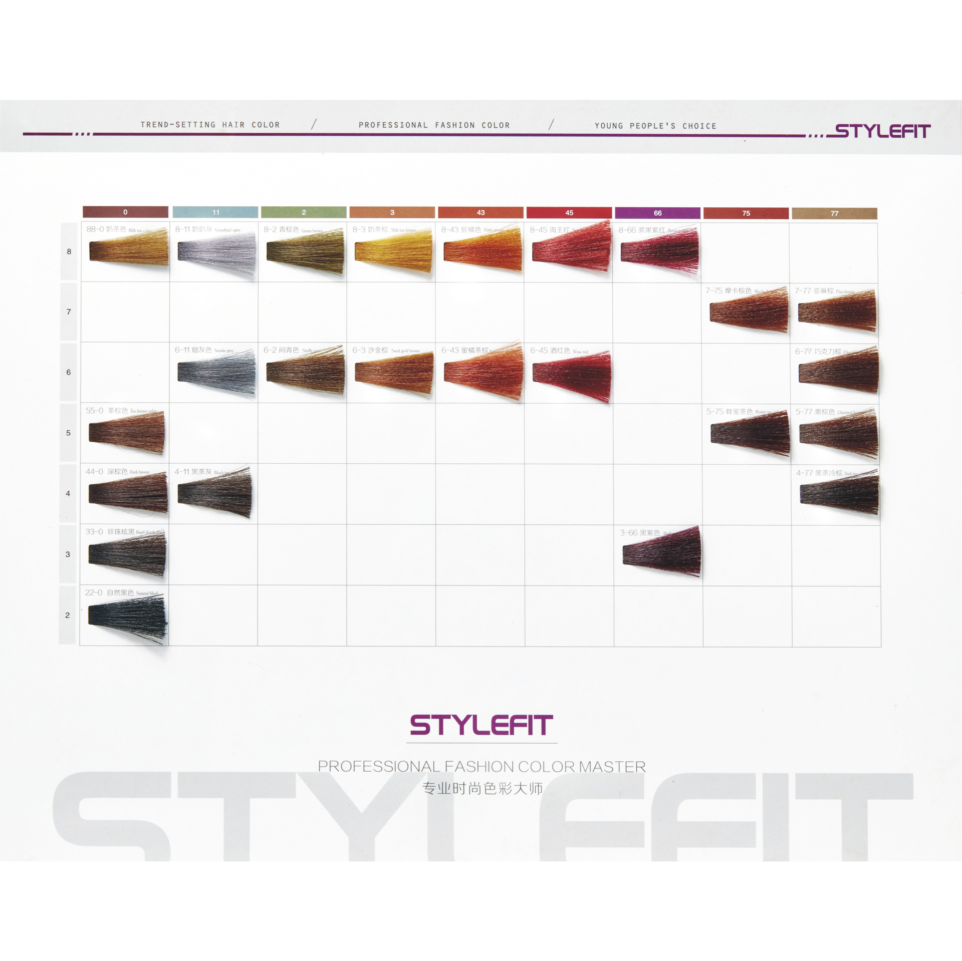 Ammonia-Free Aromatic Dye Cream Single Hair Dye Cream Multi-Segment Color One-Step Hazelnut Grey Brown Blue Black Hair Dye Cover White Hair