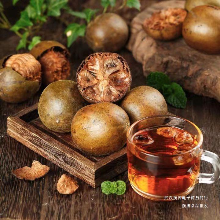 Сушеный плод Луо Хан Го Гуанси, большой плод, индивидуальная упаковка, оптовый материал, происхождение Луо Хан Го Гуйлинь