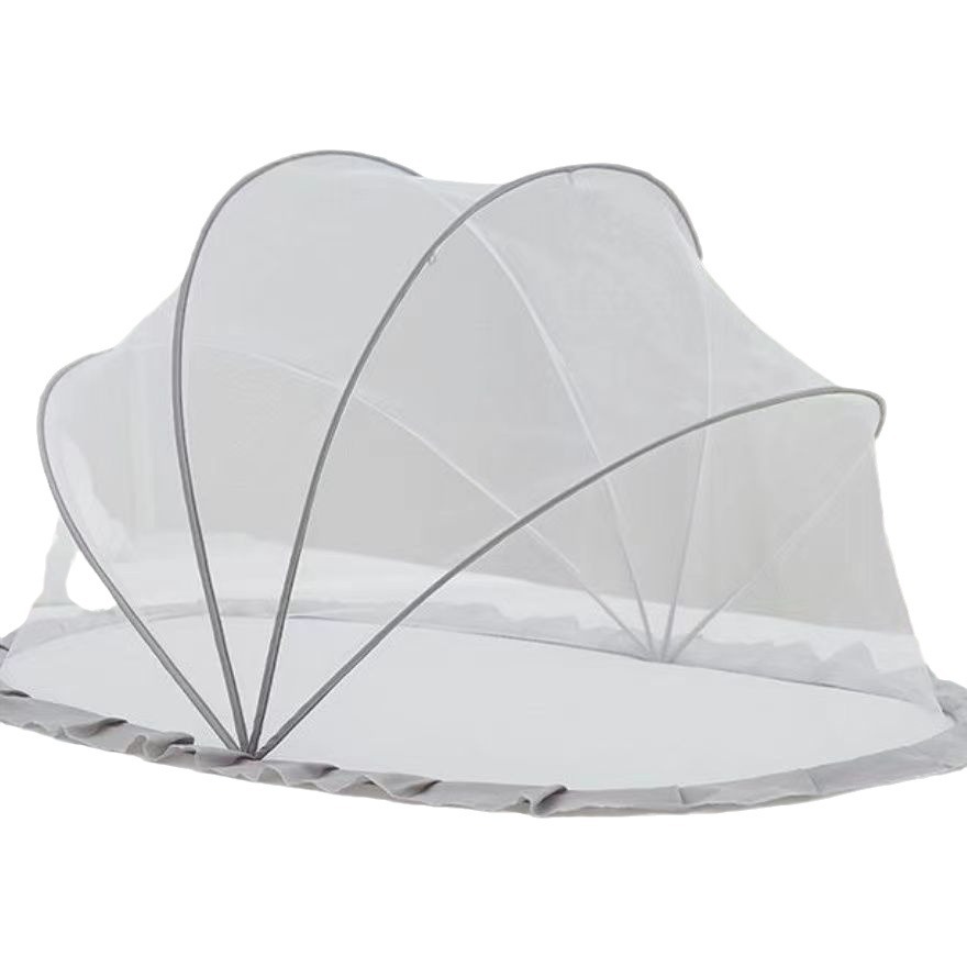 Children's folding mosquito net in stock supply baby Foldable Mosquito Net cover children's baby bed newborn yurt