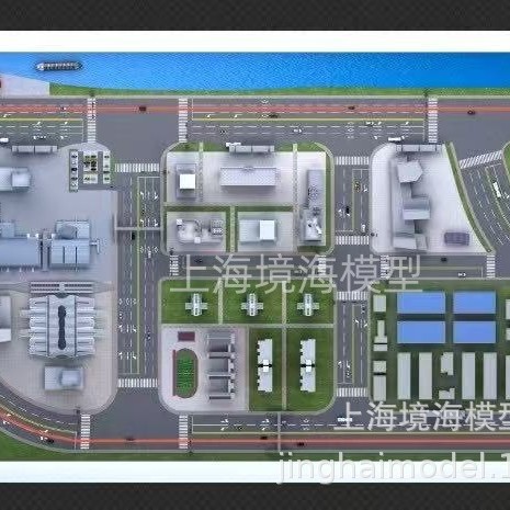 Traffic Sand Table Intelligent Road Network Model Scene Model Customized Dynamic Display Model Semiconductor Equipment Display