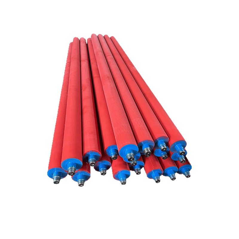 Factory Wear-resistant Conveyor Wheel Press Roller Encapsulator Roller Drive Nitrile Rubber Roller Antistatic Anti-sticking Silicone Roller