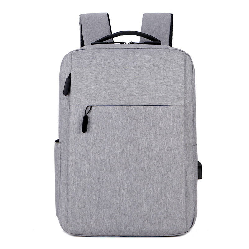 2024 cross-border backpack men's sense of single pull shoulder bag wholesale men's business multifunctional computer bag usb