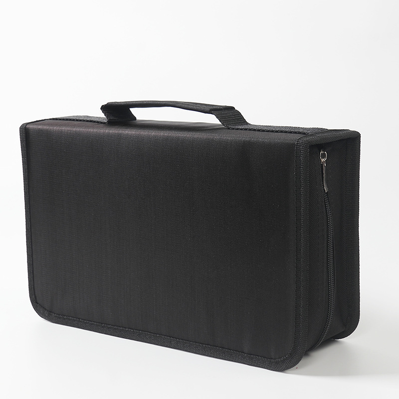 In-Stock Cd Case 128 Discs Thickened Inner Pages Large Capacity Storage Box Cd Case Portable Car Disc Case