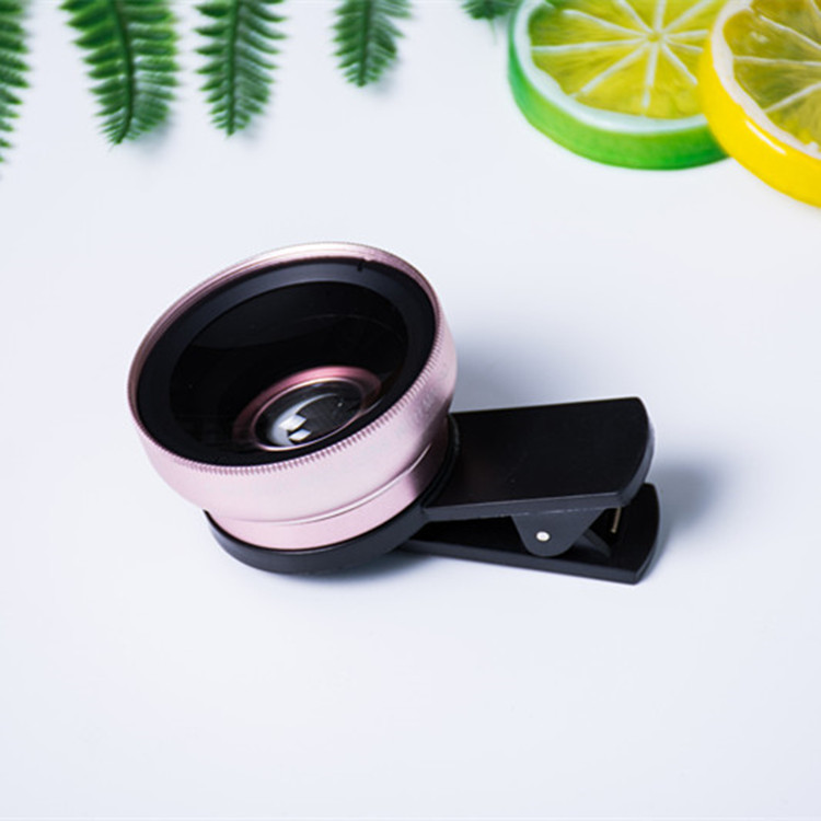 Manufacturer Mobile Phone Lens 0.45X Lens Wide-Angle Lens 15X Macro Mobile Phone External Lens Hd Distortion-Free