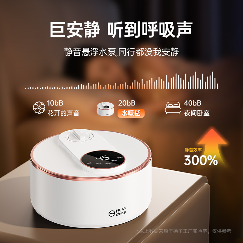 Yangzi Electric Hot Water Heating Blanket for Home Use, Water Circulation Mattress, Electric Heating Double-Person Electric Water Blanket, Non-Flammable Single-Person Electric Heating Blanket