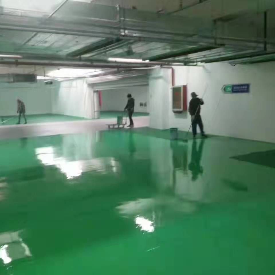 Shanghai Decoration Company Songjiang Factory Decoration Dongjing Office Ceiling Jiuting Glass Partition Epoxy Floor