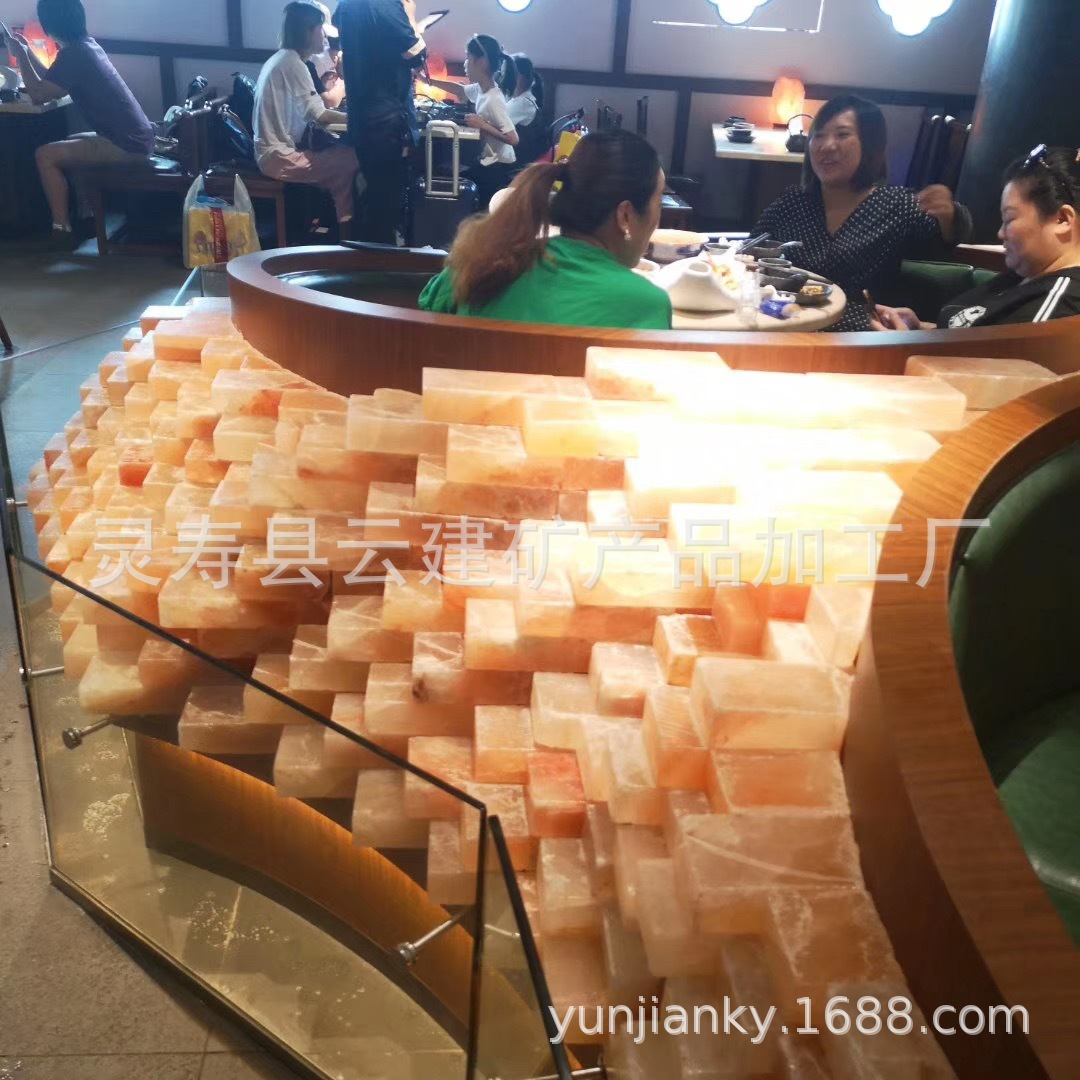 Factory direct Himalayan rose salt soap salt block salt brick salt board Khan steam room dedicated large favorably