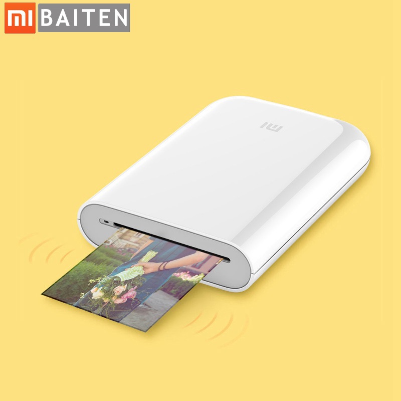 Mijia Flap Pocket Pants Printer Mobile Phone Photo Small Portable Photo Printing Camera Mijia Flap Pocket Pants Photo Printer
