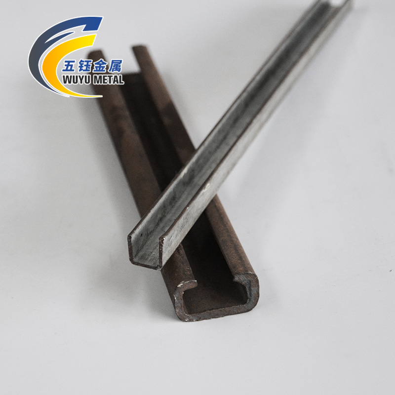 C-Shaped Steel Profile Manufacturer Produces Galvanized U-Shaped Steel Channel Stainless Steel C-Shaped Steel Guide Rail Slide