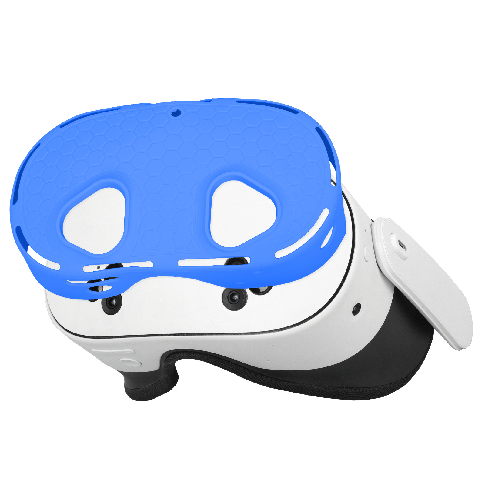 Suitable for Meta Quest3S Vr Head-Mounted Protective Case, Transparent Tpu Crystal Case, Quest3S Host Anti-Fall