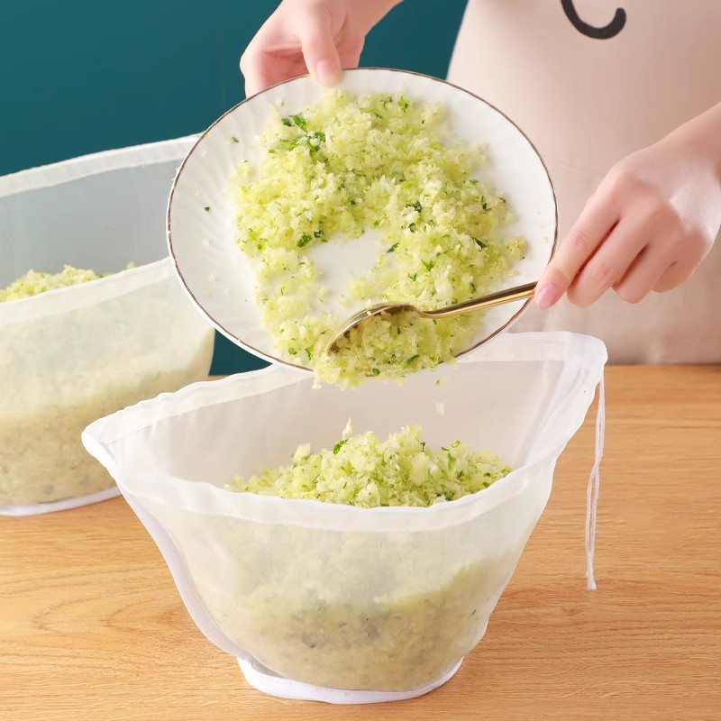Dumpling stuffing squeezer vegetable stuffing squeezing bag household cabbage draining bag soybean milk filter bag dehydrator vegetable pressing artifact