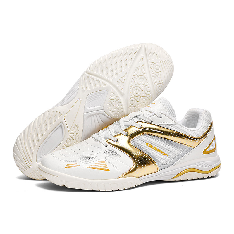 2025 Cross-Border New Table Tennis Shoes for Men and Women, Wear-Resistant, Breathable, Shock-Absorbing Sports Shoes, Non-Slip Nano Competition Ultra-Light Shoes