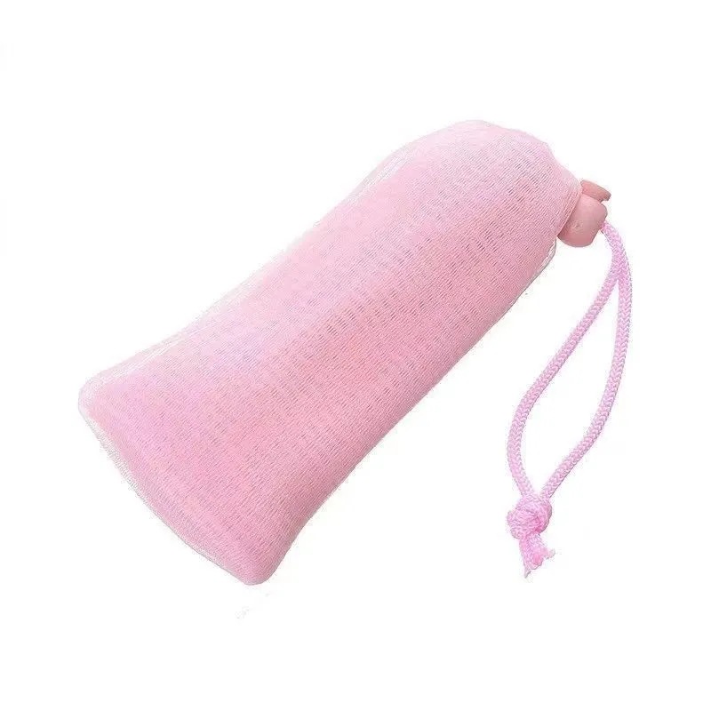 Foaming Net Foam Thickeneded Colorful Face Wash Soap Soap Storage Bag Foaming Facial Cleanser Foaming Net Soap