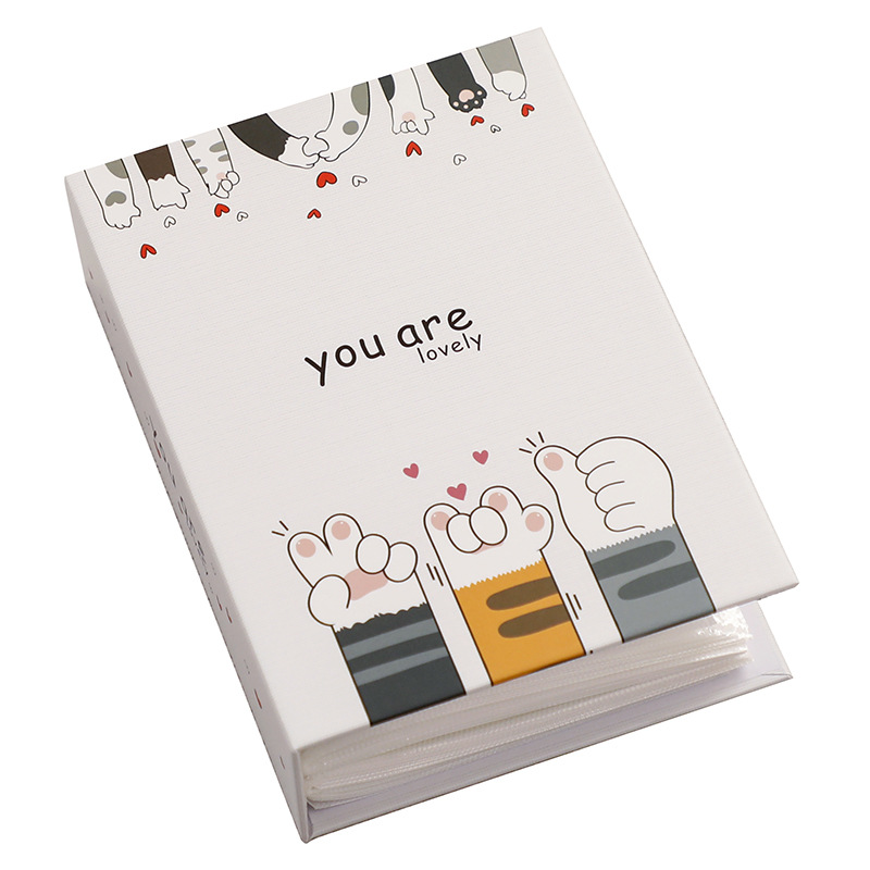 Photo album 5 inch 6 inch 7 inch one palace card book 6 inch photo album large capacity photo storage book manufacturers