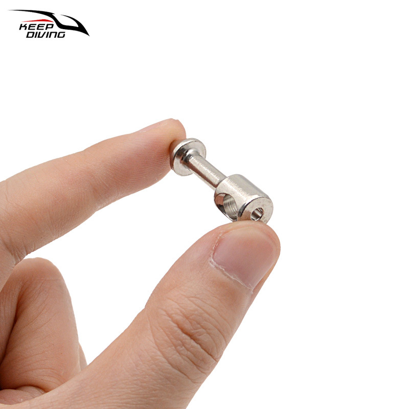 316 Stainless Steel Fish Shooting Gun Latex Tube Fork Arm Wishbone Rubber Band Strong Horse Rope Connector Fishing Hunting Equipment