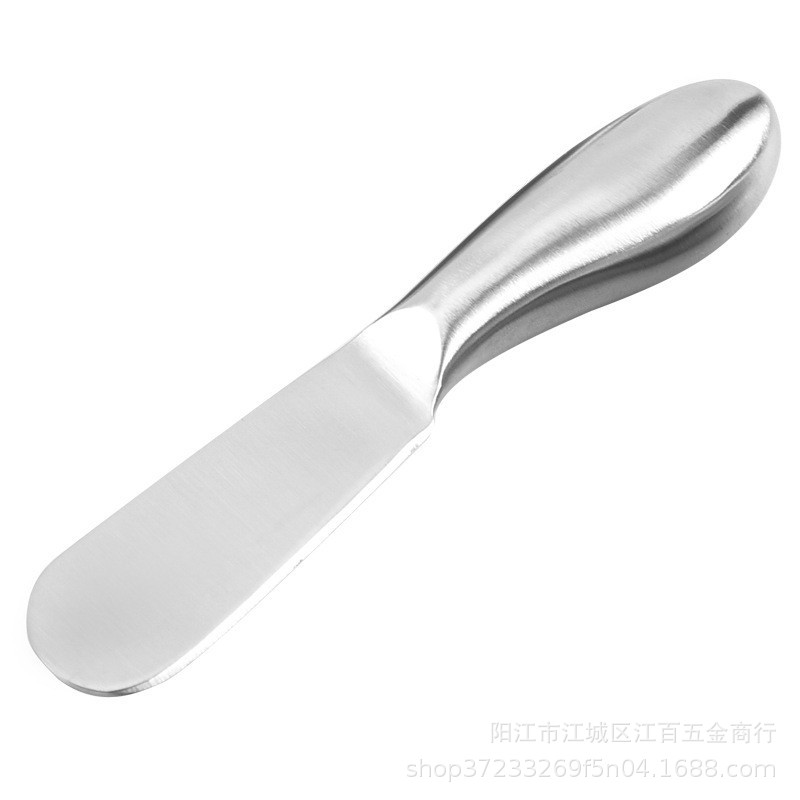 Factory in stock cheese knife suit all stainless steel butter knife pizza knife cheese fork cut butter knife cake knife fork