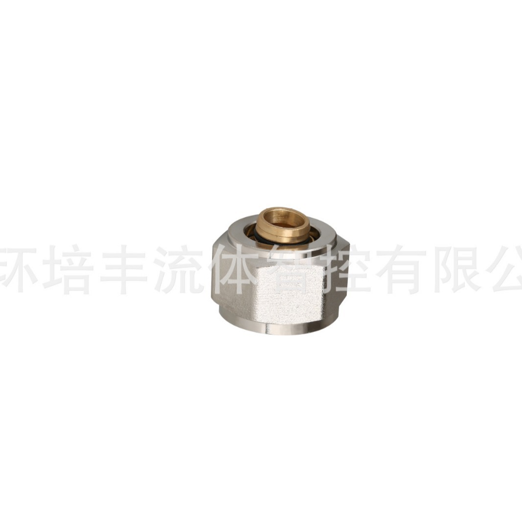 Floor Heating Water Distributor Accessories Adapter Brass Material Neutral Type Floor Heating Brass Floor Heating Accessories