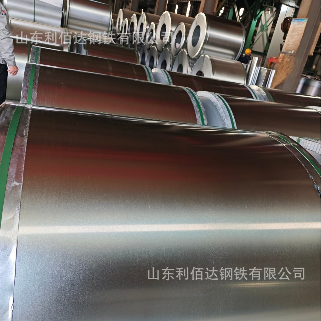 Shandong Manufacturers Wholesale Galvanized Coils in Stock, Available with or Without Patterns, High Zinc Layer 275 Grams, Customizable Length and Flatness