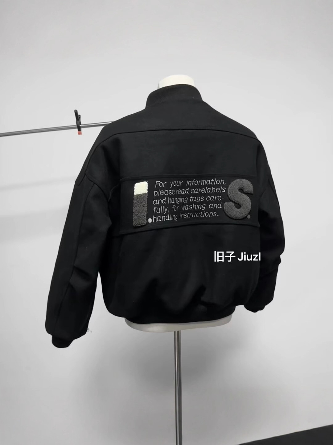 Cross-Border High Street Embroidered Baseball Jacket Men's Functional Style Loose Trendy Vintage Design Jacket