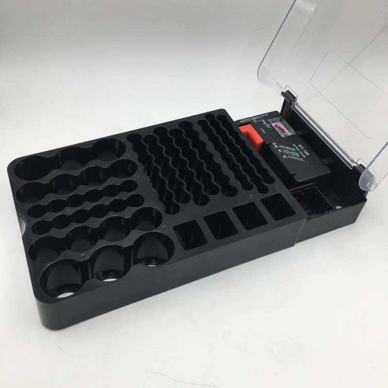 Cross-Border New Battery Storage Box Battery Tester for Storing Various Battery Capacity Testers Wholesale from Manufacturer