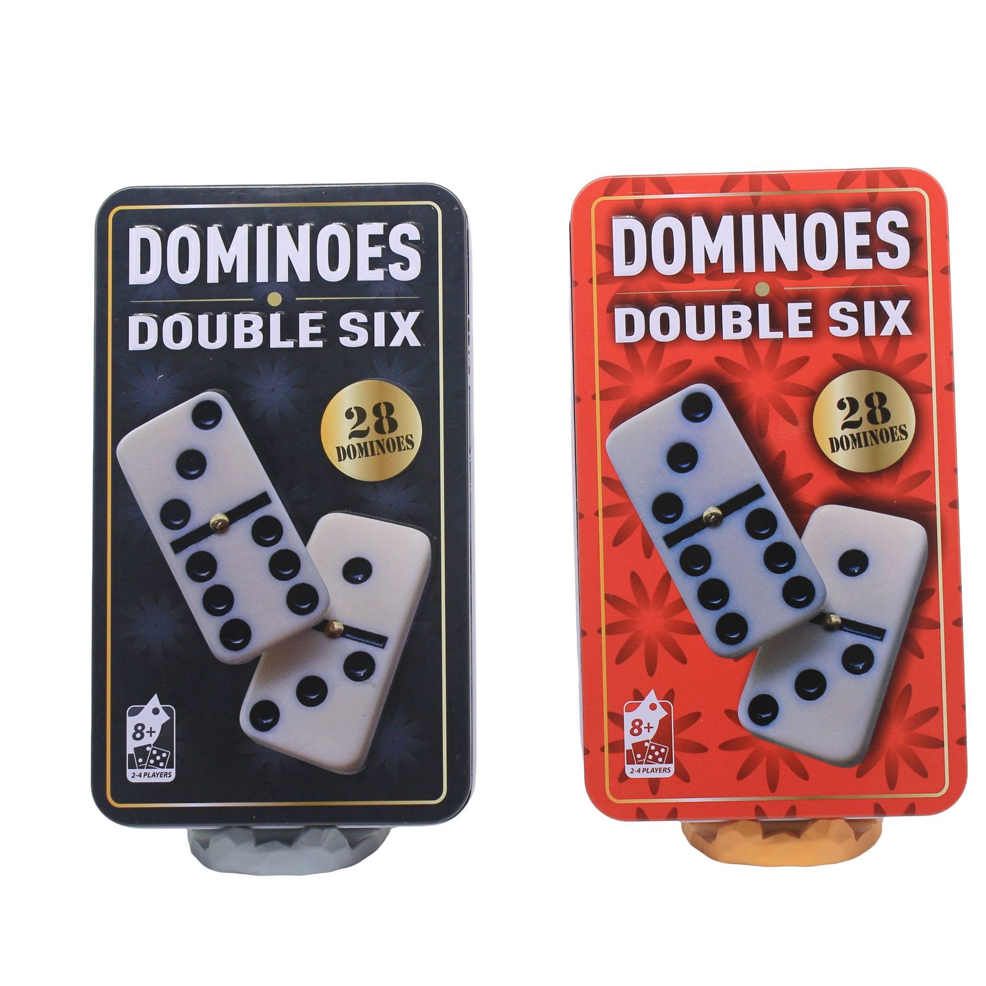 Children's Educational Calculation Dominoes Double Twelve Dominoes Domino Mexican Train Building Block Toys