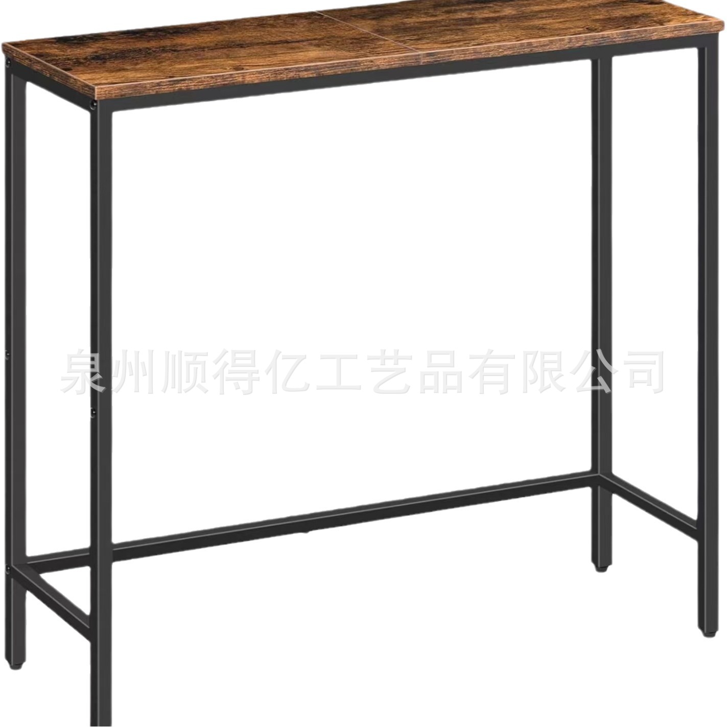 Sdy American Country Entrance Table, Small Sofa Table, Side Table, Display Table for Corridor, Bedroom and Living Room
