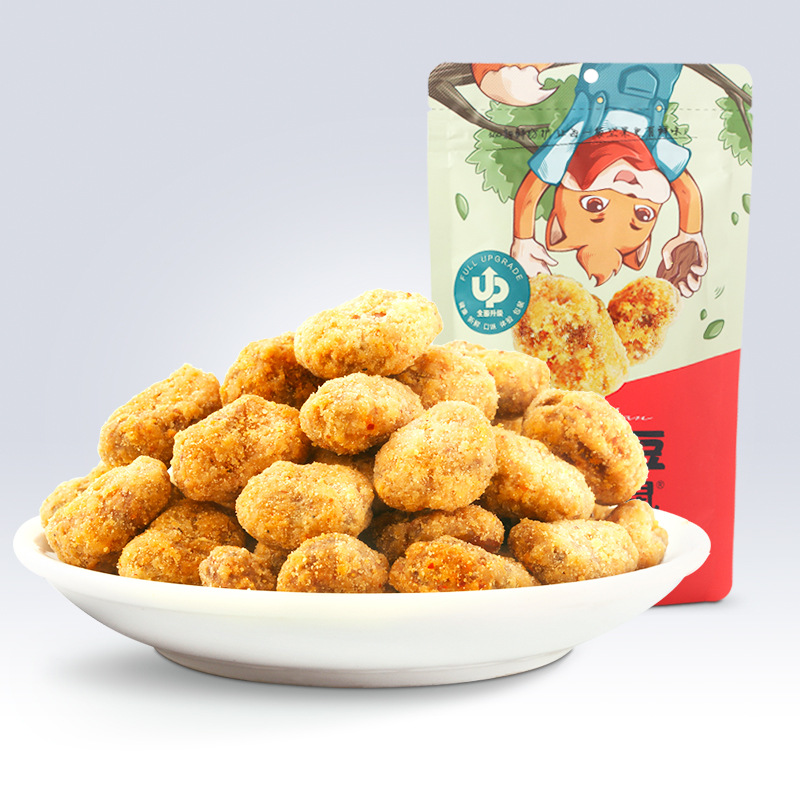 [Three Squirrels Strange Flavored Beans 110g] Spicy Sichuan and Chongqing Specialty Nostalgic Snacks