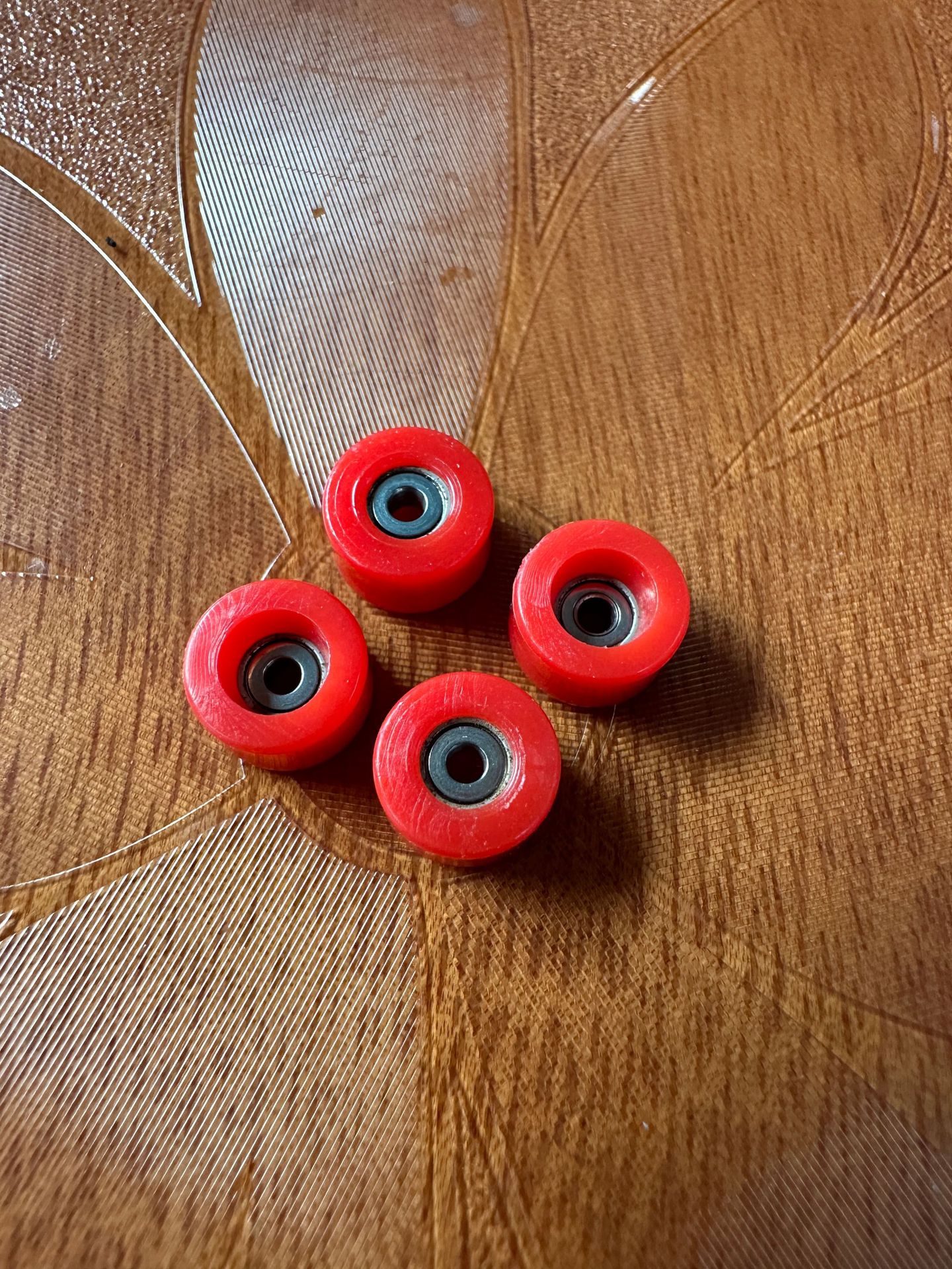 Cross-border Finger Skateboard Universal ABS Spherical Wheel Manual Wheel Domestic High Altitude Turning Bearing Unimpeded Wheel Not Jam Bridge