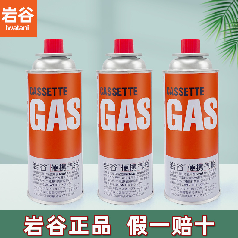 Переносной газовый баллон для кассетной плиты взрывозащищенный газовый баллон сжиженный газ