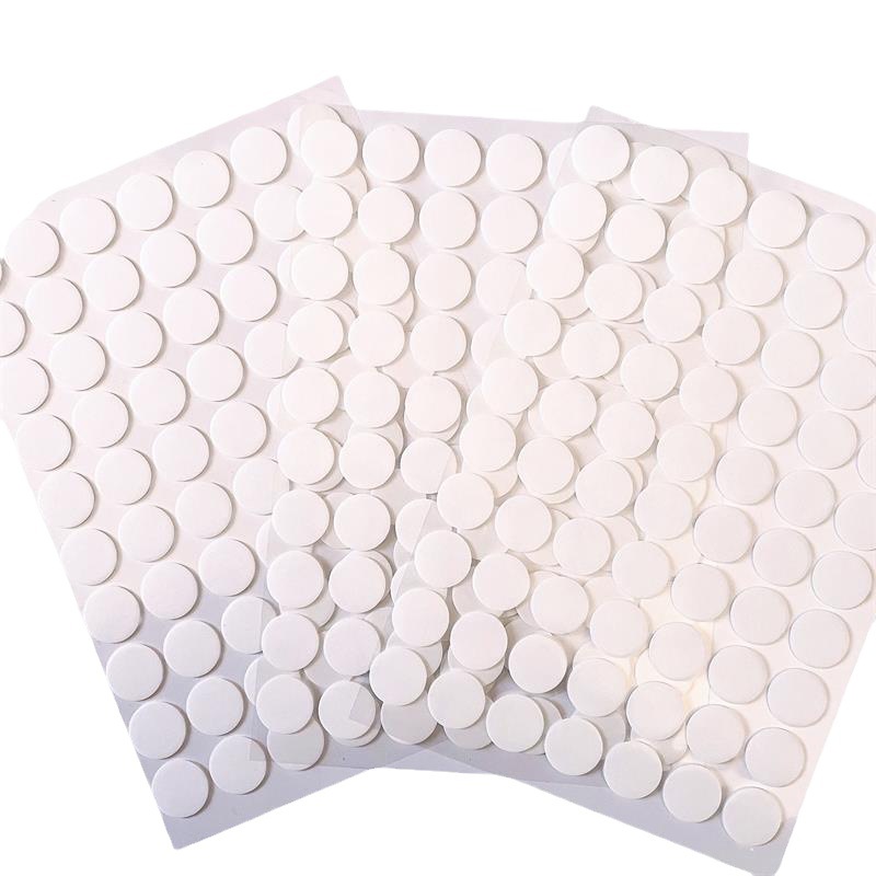 Nano Double-Sided Tape Transparent Round Double-Sided Tape High Viscosity Fixed Hook Strong Traceless Tape Wholesale Dot Glue