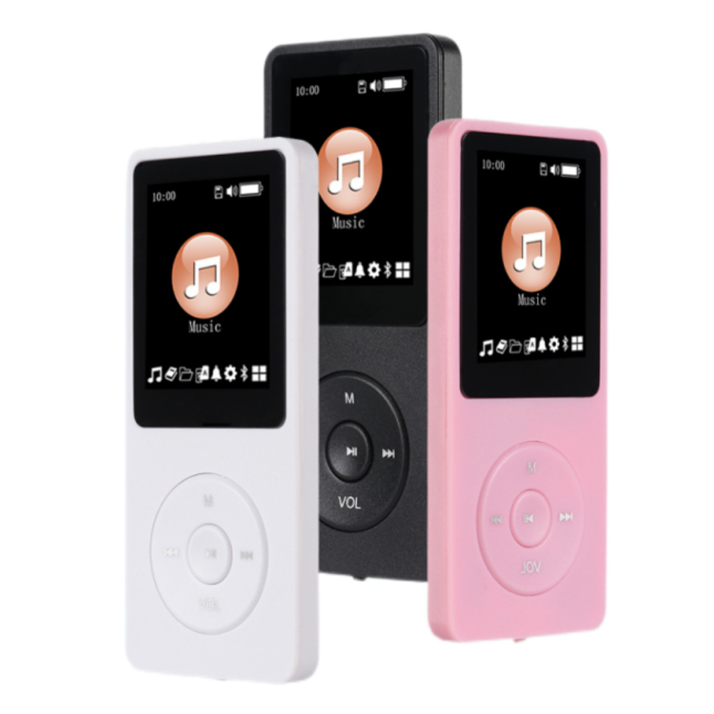 Foreign Trade Version Plug-In Card Mp3 Manufacturer Wholesale Bluetooth Mp4 Student Walkman Music Player Recording External Board Dictionary