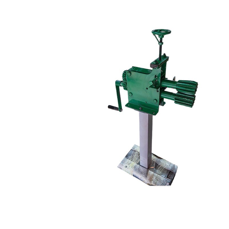 Tinplate Insulation Embossing Machine, Aluminum Plate Embossing Machine, Small Manual Valve Contraction and Diameter Reduction Stainless Steel Embossing Machine