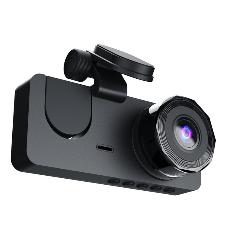 Cross-Border 2inch Y15 Private Model Three-Way Three-Lens Ips Screen High-Definition 1080P Wide-Angle Driving Recorder Car Camera