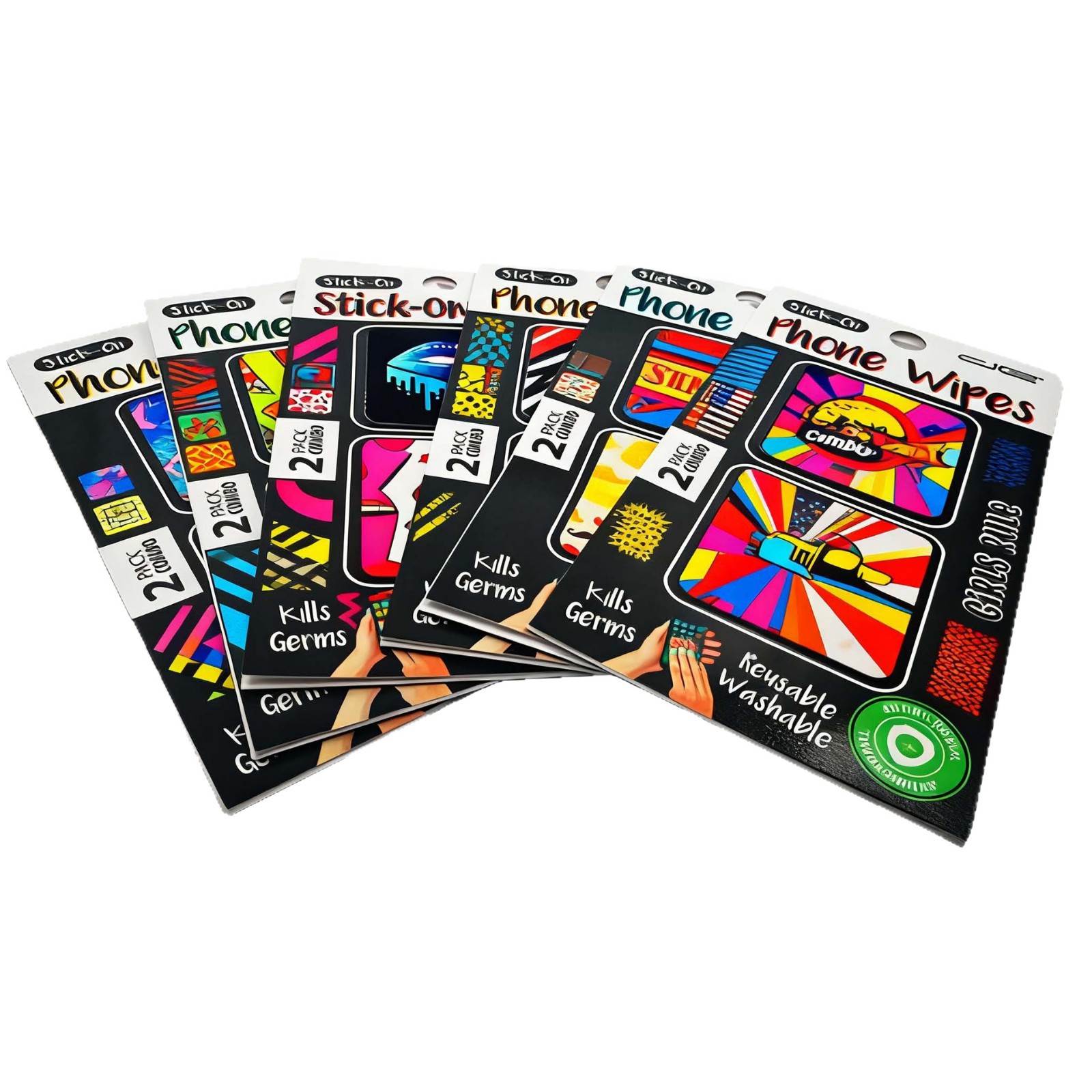 Cross-Border Mobile Phone Wipes Can Be Washed Repeatedly, Silicone Screen Cleaning Stickers to Prevent Screen Stains, Mobile Phone Cleaning Wipes Can Be Customized