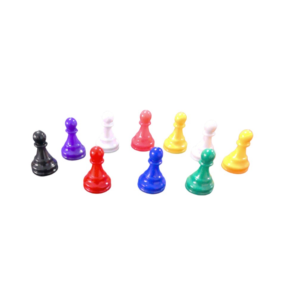 Luxury Board Game Plastic Chess Pieces Monopoly Characters Classic Props Chess Pieces Game Accessories Chess Humanoid Tokens