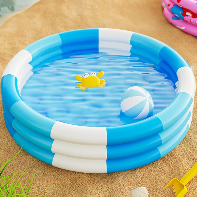Cross-border children inflatable swimming pool household pool thickened plastic baby swimming pool ocean ball pool