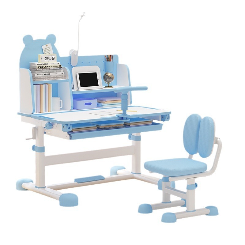 Children's Learning Chair Liftable Male and Female Students Correct Sitting Stool Household Writing Chair Children's Desk Desk