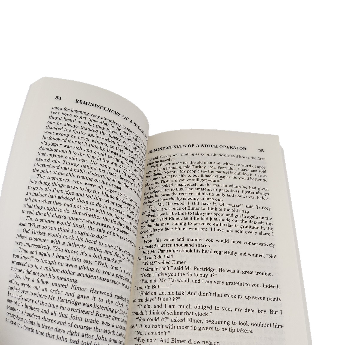 Reminiscences of a Stock Operator